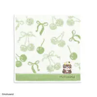 mofusand Towel Handkerchief (Sweet & Sour Meow Green)