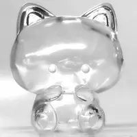 Trading Figure - Clear kitten Sofubi Mascot