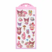 Stickers - Sanrio / Kuromi & My Melody