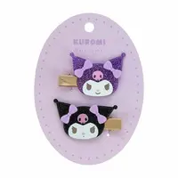 Hair Clip - Sanrio / Kuromi