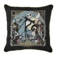Cushion - The Nightmare Before Christmas / Jack Skellington & Rock & Vampire Teddy