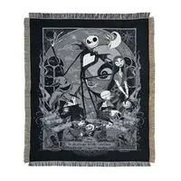 Blanket - The Nightmare Before Christmas / Vampire Teddy & Rock & Jack Skellington
