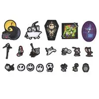 Stationery - Case - Stickers - The Nightmare Before Christmas / Rock & Jack Skellington