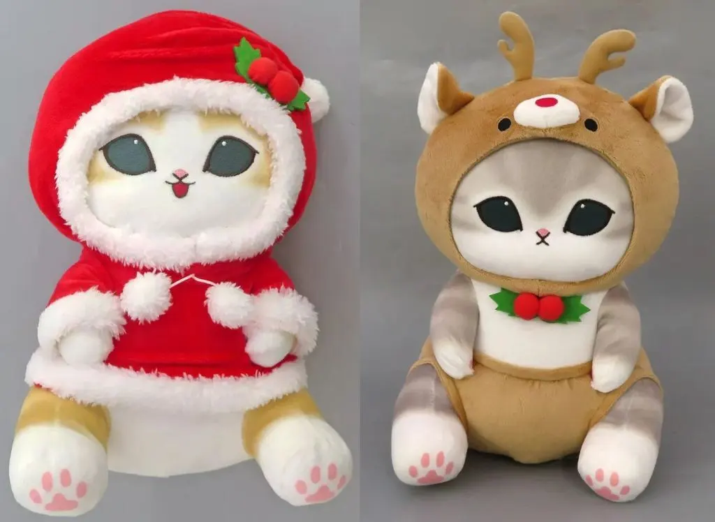 USED) Plush - mofusand (全2種セット クリスマスにゃんBIGぬいぐるみ
