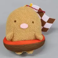 Plush Key Chain - Plush - Key Chain - Sumikko Gurashi / Tonkatsu (Capucine)