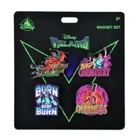 Stationery - Magnet - The Princess and the Frog / Hades & Maleficent