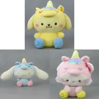 Plush - Sanrio / Charmmykitty & Cinnamoroll & Pom Pom Purin