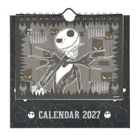 Stationery - Calendar - The Nightmare Before Christmas / Pua & Vampire Teddy & Rock & Jack Skellington