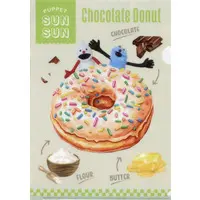 Stationery - Plastic Folder (Clear File) - PUPPET SUNSUN / Sunsun & Nonnon