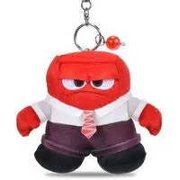 Plush Key Chain - Key Chain - Plush - Inside Out / Anger