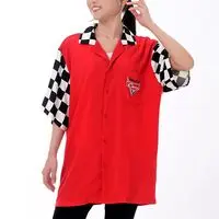  (ライトニング・マックィーン 半袖シャツ レッド SUMMER SHIRT COLLECTION)