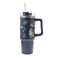 Tumbler, Glass - Peter Pan / Tinker Bell & Nana