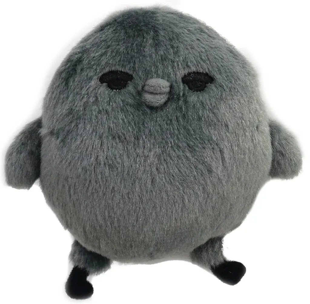 USED) Plush - Kanahei / Usagi & Piske (ピスケ ブラックぬいぐるみ