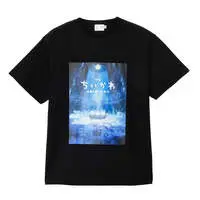 Chiikawa Movie "Chiikawa" T-shirt Mermaid Island Secret (Black) - M