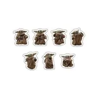 Stationery - Stickers - Star Wars / Grogu & Mandalorian & Din Grogu
