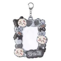 Chiikawa Leopard Print Card Holder (Rakko)
