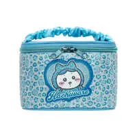 Chiikawa Leopard Print Vanity Pouch (Hachiware)