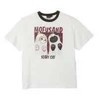 mofusand T-Shirt SCARY CAT White - XL