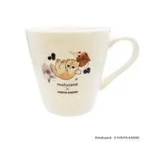 mofusand × HIBIYA-KADAN Mug (Leaf)