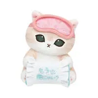 mofusand Watching Kitty Desktop Hanging Plush (Isn't It Time for Bed?)