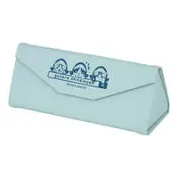 mofusand Lazy Time at Home, Meow! Flat-Folding Glasses Case