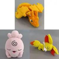 Plush - Pokémon / Fennekin & Igglybuff & Charizard