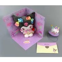 Message Card - Plush - Sanrio / Kuromi