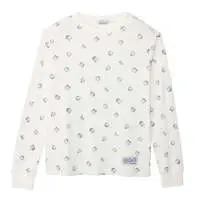 Chiikawa Waffle Long Sleeve T-shirt Small One White - M