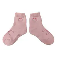 Chiikawa Pile Crew Socks (Chiikawa Pink) Womens