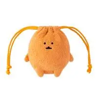 Nagano Characters Mini Sitting Drawstring Pouch (Mogura Corokke - Normal Face)