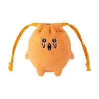 Nagano Characters Mini Sitting Drawstring Pouch (Mogura Corokke - Crying)
