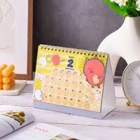 Nagano Characters Desktop Calendar Starting Jan 2027 (with Mini Stickers)