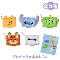 Plush Key Chain - Accessory case - Plush - Key Chain - Pouch - Winnie the Pooh / Aliens (Toy Story)
