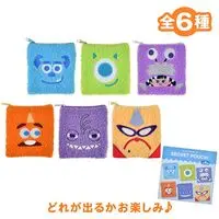 Accessory case - Plush - Pouch - Monsters, Inc / George Sanderson & Randall Boggs & Mike Wazowski