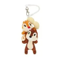 Key Chain - Plush - Plush Key Chain - Chip 'n Dale