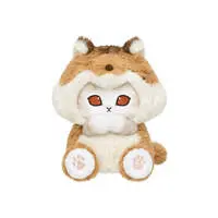 mofusand WOODLANDS Sitting Poseable Plush (Squirrel Meow)