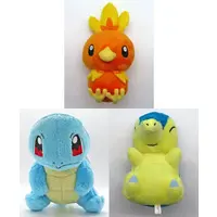 Plush - Pokémon / Squirtle & Torchic (Achamo) & Cyndaquil